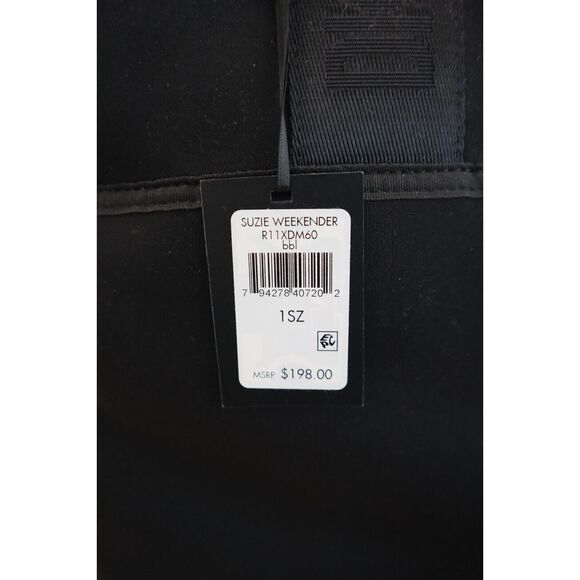 DKNY R11XDM60 Unisex Large Black Suzie Weekender Duffle Travel Bag - Picture 9 of 11